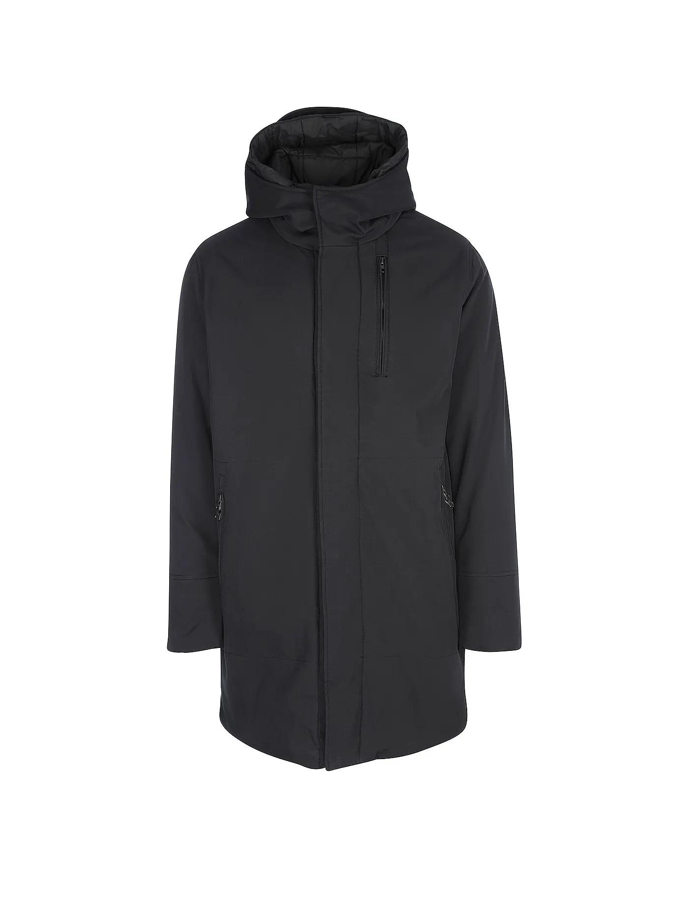 KNOWLEDGE COTTON APPAREL | Softshell Parka | schwarz